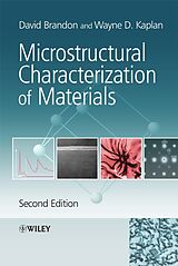 eBook (epub) Microstructural Characterization of Materials de David Brandon, Wayne D. Kaplan