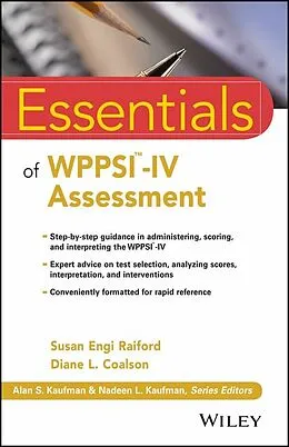 E-Book (pdf) Essentials of WPPSI-IV Assessment von Susan Engi Raiford, Diane L. Coalson