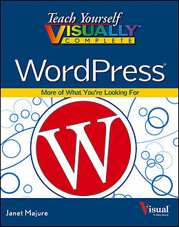 E-Book (pdf) Teach Yourself VISUALLY Complete WordPress von Janet Majure