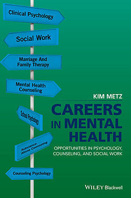 Couverture cartonnée Careers in Mental Health de Kim (Walsh University, USA) Metz