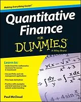 Kartonierter Einband (Kt) Quantitative Finance For Dummies von Steve Bell