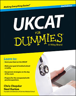 eBook (epub) UKCAT For Dummies de Chris Chopdar, Neel Burton