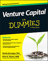 eBook (epub) Venture Capital For Dummies de Nicole Gravagna, Peter K. Adams