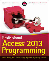 E-Book (epub) Professional Access 2013 Programming von Teresa Hennig, Ben Clothier, George Hepworth