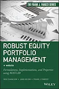 E-Book (epub) Robust Equity Portfolio Management von Woo Chang Kim, Jang Ho Kim, Frank J. Fabozzi