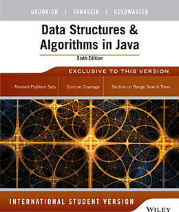 Kartonierter Einband Data Structures and Algorithms in Java von Michael T. Goodrich, Roberto Tamassia, Michael H. Goldwasser