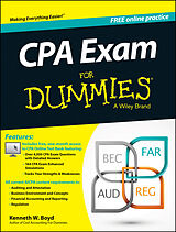 eBook (epub) CPA Exam For Dummies de Kenneth W, Boyd