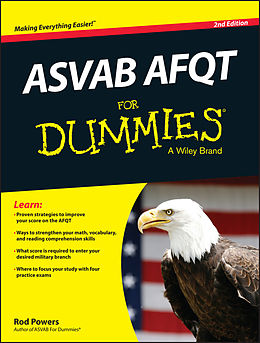 E-Book (epub) ASVAB AFQT For Dummies von Rod Powers