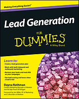 eBook (epub) Lead Generation For Dummies de Dayna Rothman