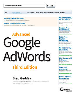 E-Book (pdf) Advanced Google AdWords von Brad Geddes