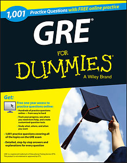 E-Book (pdf) 1,001 GRE Practice Questions For Dummies (+ Free Online Practice) von The Experts at Dummies