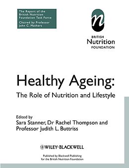 eBook (epub) Healthy Ageing de Bnf (British Nutrition Foundation)