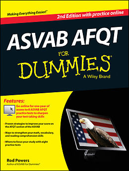 E-Book (epub) ASVAB AFQT For Dummies, with Online Practice Tests von Rod Powers