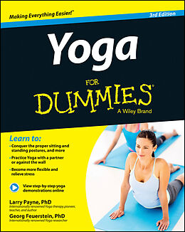eBook (epub) Yoga For Dummies de Larry Payne, Georg Feuerstein