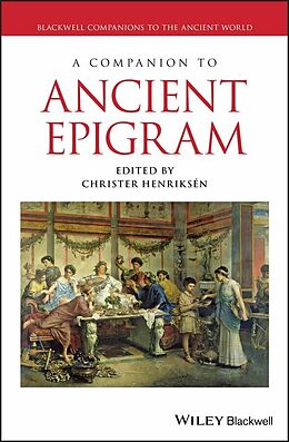 E-Book (pdf) A Companion to Ancient Epigram von 