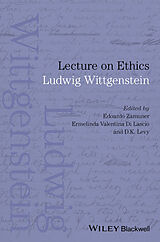 Livre Relié Lecture on Ethics de Ludwig Wittgenstein