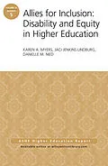 E-Book (epub) Allies for Inclusion: Disability and Equity in Higher Education von Karen A. Myers, Jaci Jenkins Lindburg, Danielle M. Nied