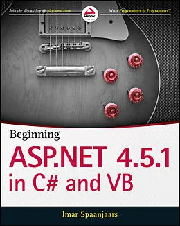 E-Book (pdf) Beginning ASP.NET 4.5.1: in C# and VB von Imar Spaanjaars