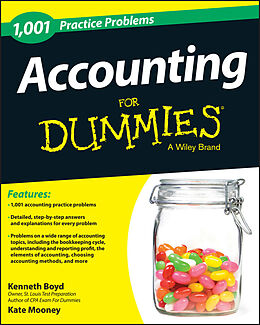E-Book (epub) 1,001 Accounting Practice Problems For Dummies von Kenneth W, Boyd, Kate Mooney