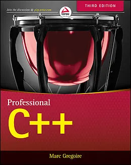 E-Book (epub) Professional C++ von Marc Gregoire