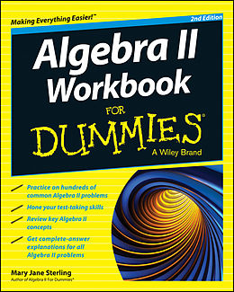 eBook (pdf) Algebra II Workbook For Dummies de Mary Jane Sterling