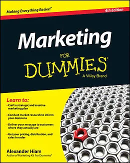 E-Book (pdf) Marketing For Dummies von Alexander Hiam
