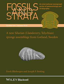 eBook (pdf) A New Silurian (Llandovery, Telychian) Sponge Assemblage from Gotland, Sweden de Freek Rhebergen, Joseph Botting