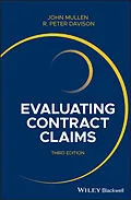 E-Book (epub) Evaluating Contract Claims von John Mullen, Peter Davison