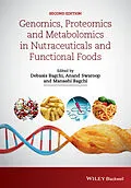E-Book (epub) Genomics, Proteomics and Metabolomics in Nutraceuticals and Functional Foods von Debasis Bagchi, Anand Swaroop, Manashi Bagchi