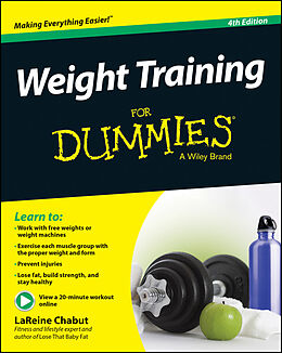 eBook (epub) Weight Training For Dummies de LaReine Chabut