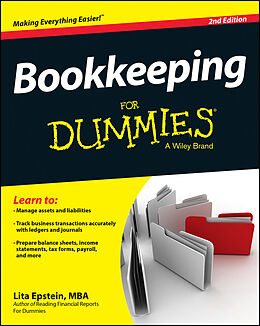 eBook (pdf) Bookkeeping For Dummies de Lita Epstein