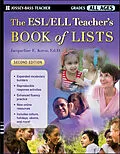E-Book (pdf) The ESL/ELL Teacher's Book of Lists, von Jacqueline E. Kress