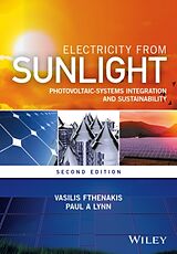 Livre Relié Electricity from Sunlight de Vasilis M. Fthenakis, Paul A. Lynn