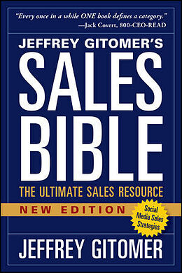 Couverture cartonnée The Sales Bible de Jeffrey Gitomer