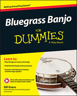 eBook (pdf) Bluegrass Banjo For Dummies de Bill Evans
