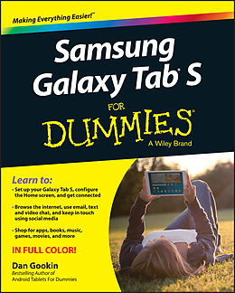 E-Book (epub) Samsung Galaxy Tab S For Dummies von Dan Gookin