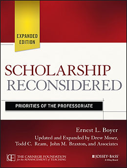 eBook (epub) Scholarship Reconsidered de Ernest L, Boyer, Drew Moser