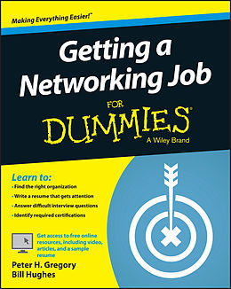 eBook (pdf) Getting a Networking Job For Dummies de Peter H, Gregory, Bill Hughes