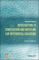 eBook (epub) Introduction to Computation and Modeling for Differential Equations de Lennart Edsberg
