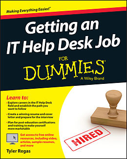 eBook (pdf) Getting an IT Help Desk Job For Dummies de Tyler Regas