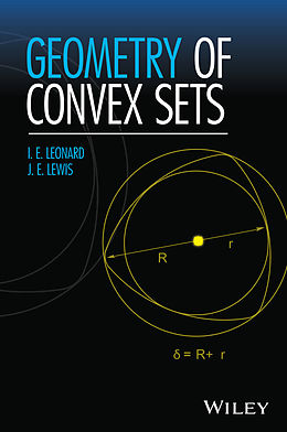 eBook (epub) Geometry of Convex Sets de I. E. Leonard, J. E. Lewis
