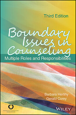 E-Book (epub) Boundary Issues in Counseling von Barbara Herlihy, Gerald Corey