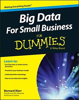 Kartonierter Einband Big Data for Small Business For Dummies von Bernard Marr