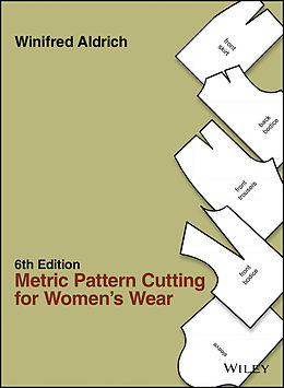 eBook (pdf) Metric Pattern Cutting for Women's Wear de Winifred Aldrich