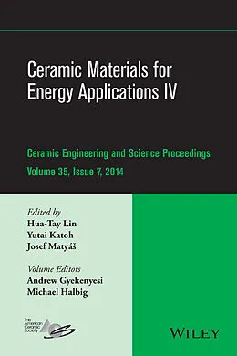 E-Book (pdf) Ceramic Materials for Energy Applications IV von Hua-Tay Lin, Yutai Katoh, Josef Matyas