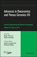 E-Book (pdf) Advances in Bioceramics and Porous Ceramics VII von Roger Narayan, Paolo Colombo, Andrew L. Gyekenyesi