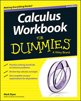 E-Book (pdf) Calculus Workbook For Dummies von Mark Ryan