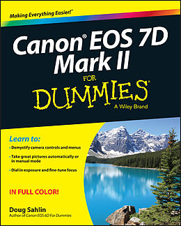 eBook (pdf) Canon EOS 7D Mark II For Dummies de Doug Sahlin