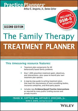 E-Book (epub) Family Therapy Treatment Planner, with DSM-5 Updates, 2nd Edition von Frank M. Dattilio, David J. Berghuis, Sean D. Davis