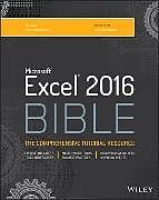 Couverture cartonnée Excel 2016 Bible de John Walkenbach
